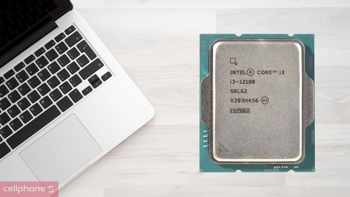 Bộ nhớ cache ổn định của CPU Intel Core i3 12100 (Tray)