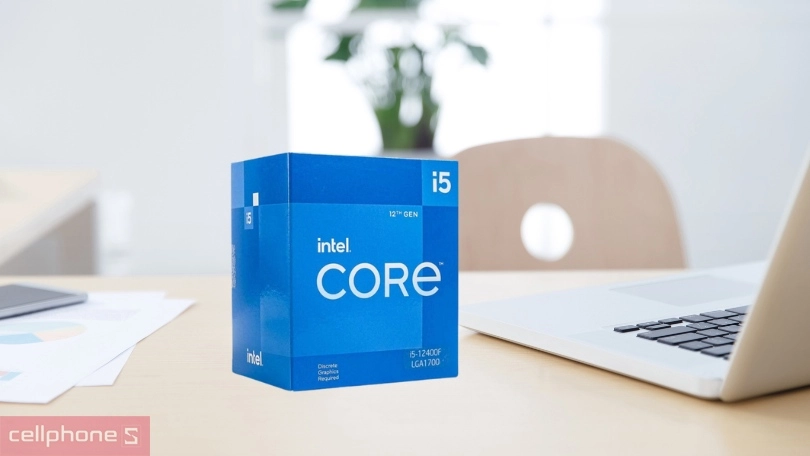 Khả năng hỗ trợ socket xịn và thiết kế tối ưu của CPU Intel Core i5-12400F (TRAY)
