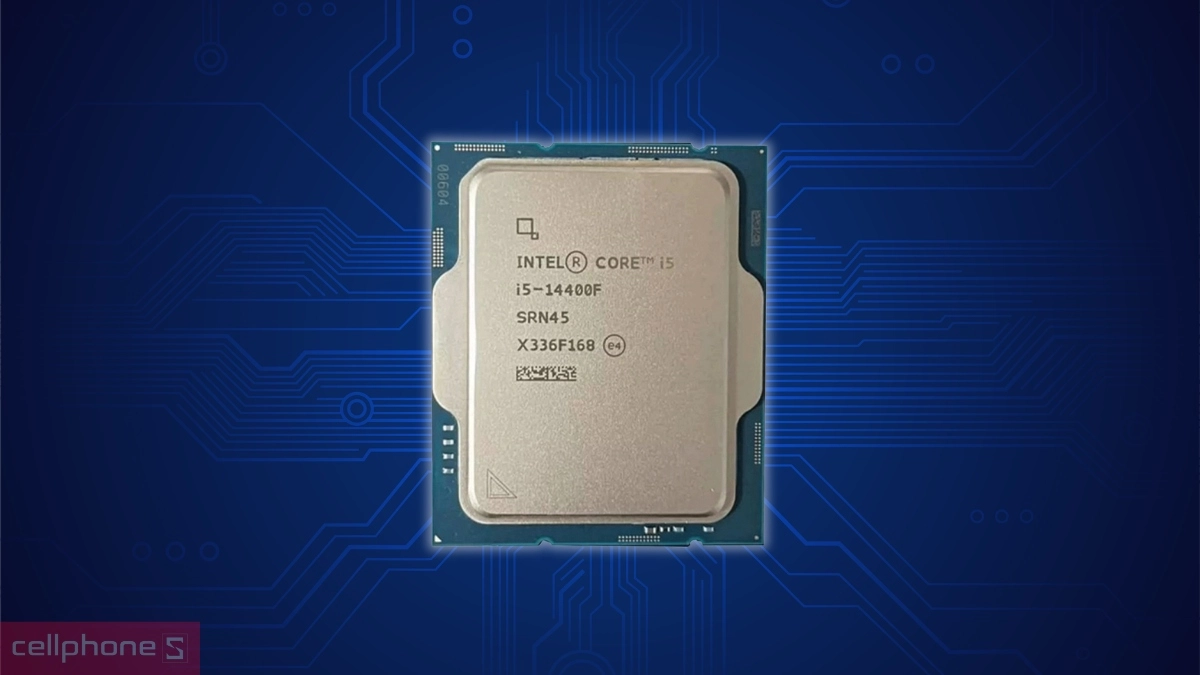 Tốc độ xử lý CPU Intel Core i5 14400F Tray