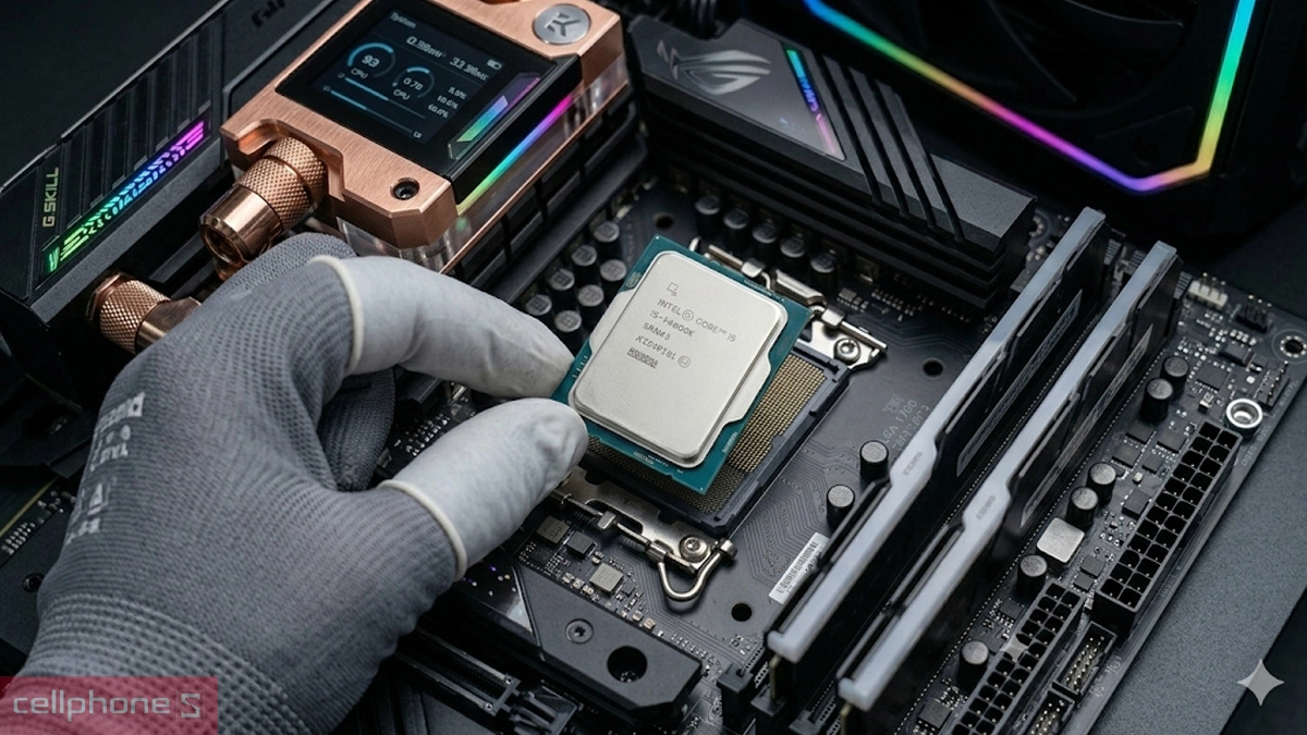 Tốc độ xử lý nhanh vượt trội của CPU Intel Core i5 14600K (Tray)