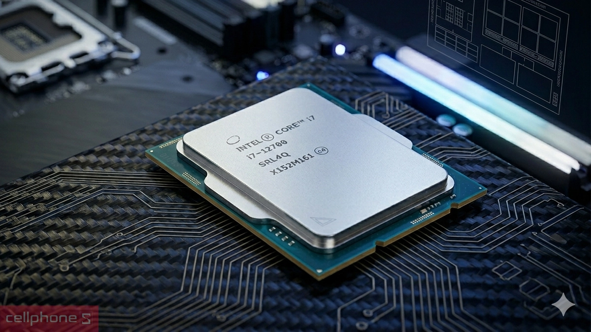 Kiến trúc CPU Intel Core i7 12700 (Tray)