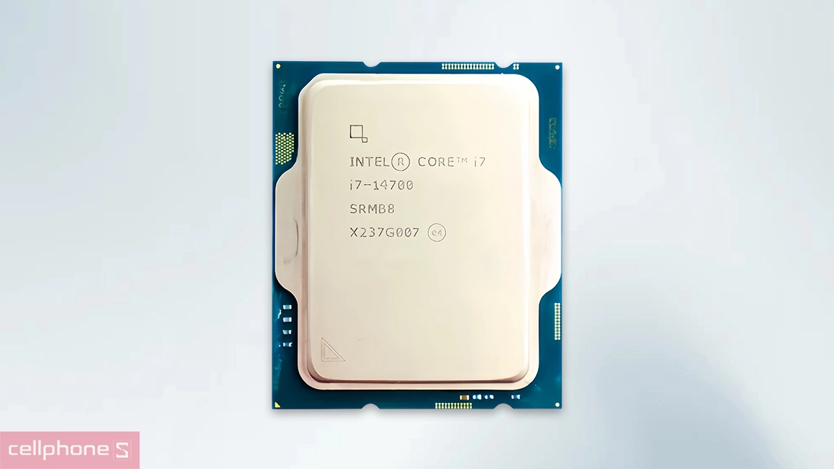 Kiến trúc đa nhân, đa luồng mạnh mẽ của CPU Intel Core i7-14700 (Tray)