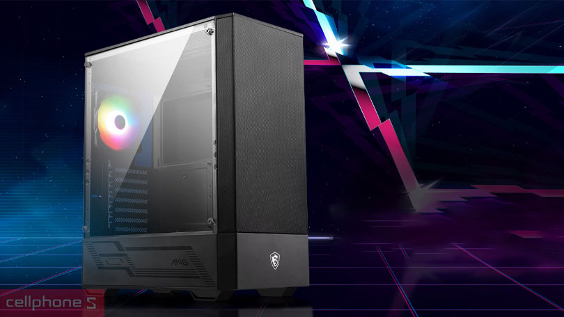 Case máy tính MSI Mag Forge M110R 1Fan