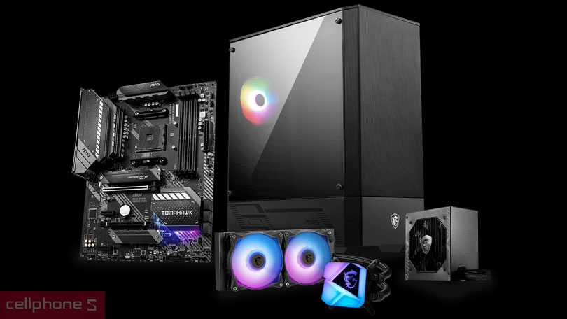 Case máy tính MSI Mag Forge M110R 1Fan