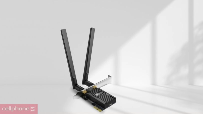 Thiết kế card mạng TP Link AX3000 Archer TX55E Wi-fi 6 bluetooth 5.2