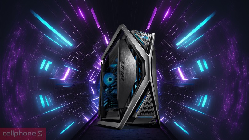 Case máy tính Asus ROG Hyperion GR701 E-ATX - Thiết kế hiện đại, tối ưu nhiệt độ hoạt động