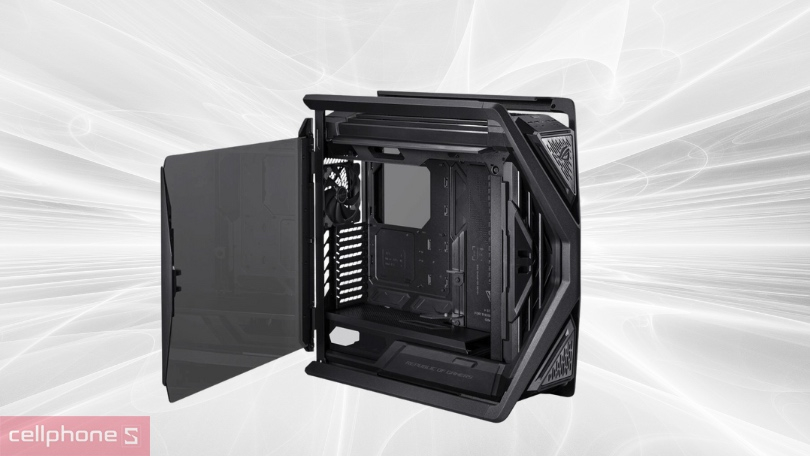 Case máy tính Asus ROG Hyperion GR701 E-ATX - Thiết kế hiện đại, tối ưu nhiệt độ hoạt động