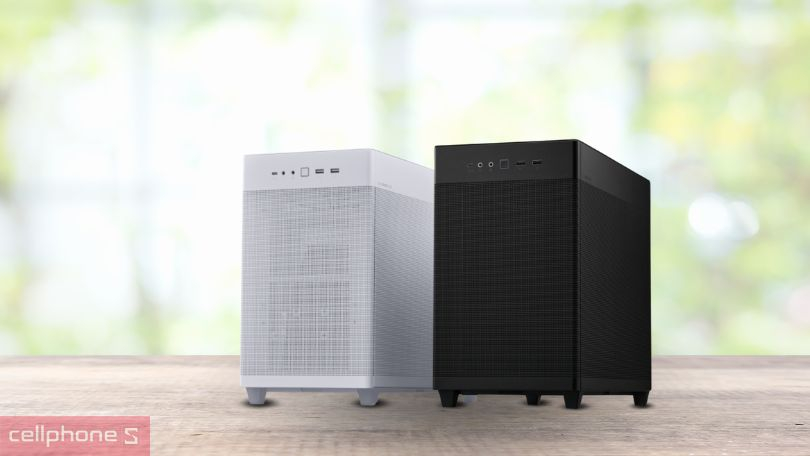 Case máy tính ASUS Prime AP201 M-ATX bền bỉ, mạnh mẽ