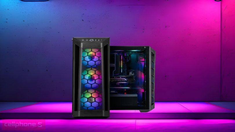 Đánh giá Case CoolerMaster MasterBox MB511 TG ARGB
