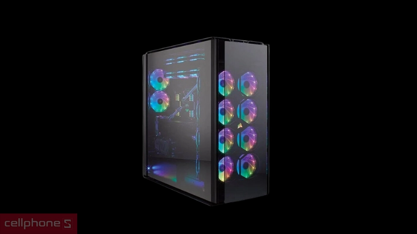 Vỏ máy tính cường lực Corsair Obsidian 1000D - Thiết kế hiện đại, bền bỉ