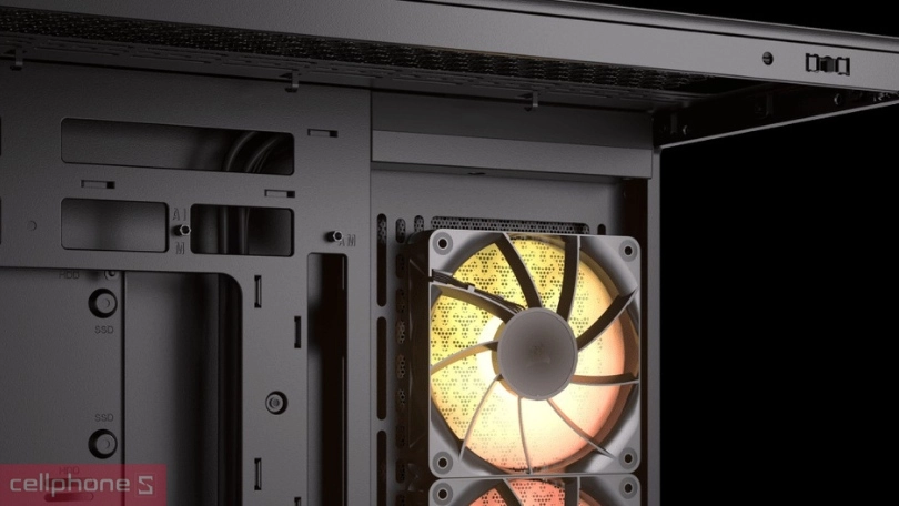 Thiết kế case máy tính Corsair 3500X