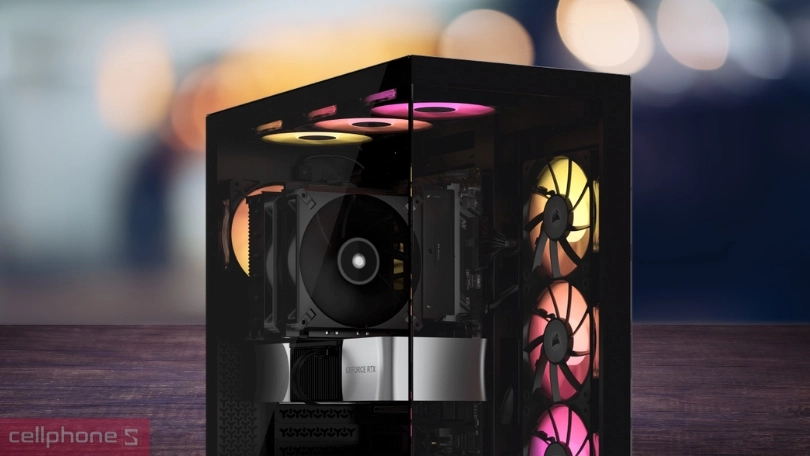 Thiết kế case máy tính Corsair 3500X