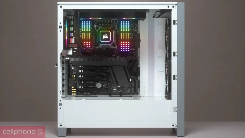 Case máy tính Corsair 4000X RGB TG CC-9011205-WW - Lý tưởng cho game thủ