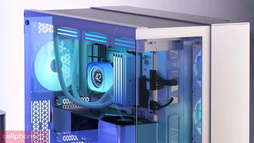 Case máy tính Corsair 6500X Tempered Glass Mid-Tower - Dễ dàng build mọi cấu hình