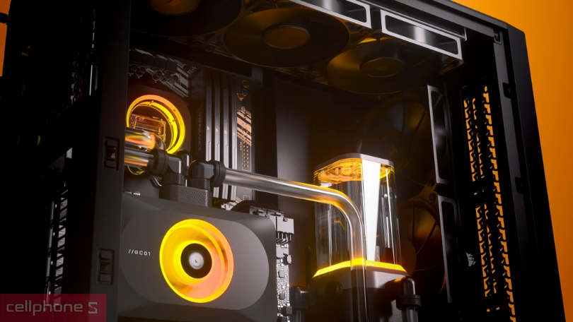 Khả năng làm mát của case máy tính Corsair Frame 4000D