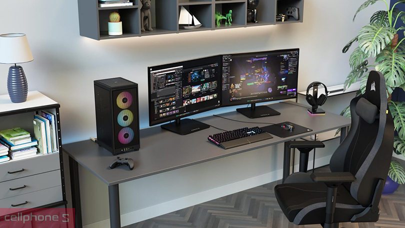 Thiết kế Case máy tính Corsair ICUE 2000D RGB AIRFLOW ITX