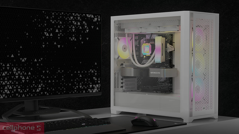 Tính năng case Corsair ICUE 5000D RGB Airflow