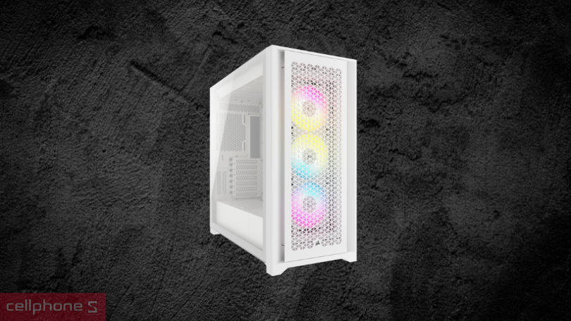 Case máy tính Corsair 480T Airflow bền bỉ, hiệu suất vượt trội