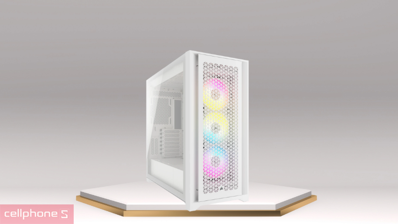 Case máy tính Corsair 480T Airflow bền bỉ, hiệu suất vượt trội