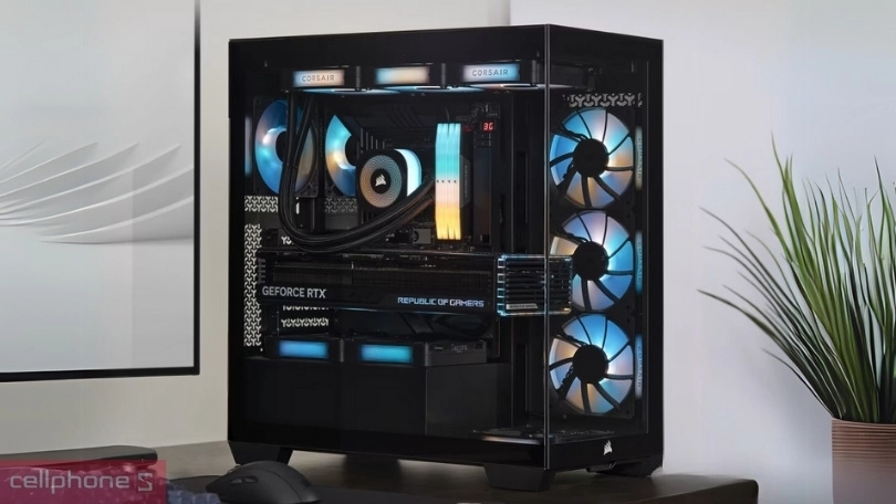 Thiết kế case máy tính Corsair iCUE Link 3500X RGB