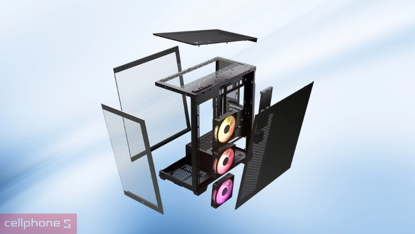 Thiết kế case máy tính Corsair iCUE Link 3500X RGB