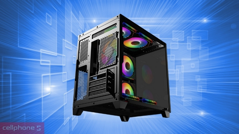 Case máy tính Jetek CSGO2 Wukong M-ATX - Thiết kế nổi bật, hiệu năng tối ưu