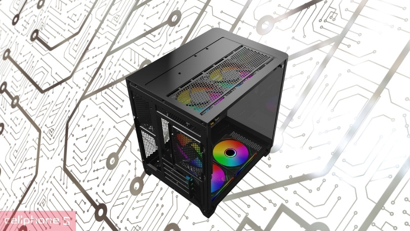Case máy tính Jetek CSGO2 Wukong M-ATX - Thiết kế nổi bật, hiệu năng tối ưu