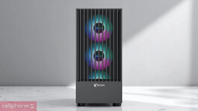 Case máy tính JETEK Squid Game X1 M-ATX 3F – Tản nhiệt tối ưu, nâng cao hiệu năng