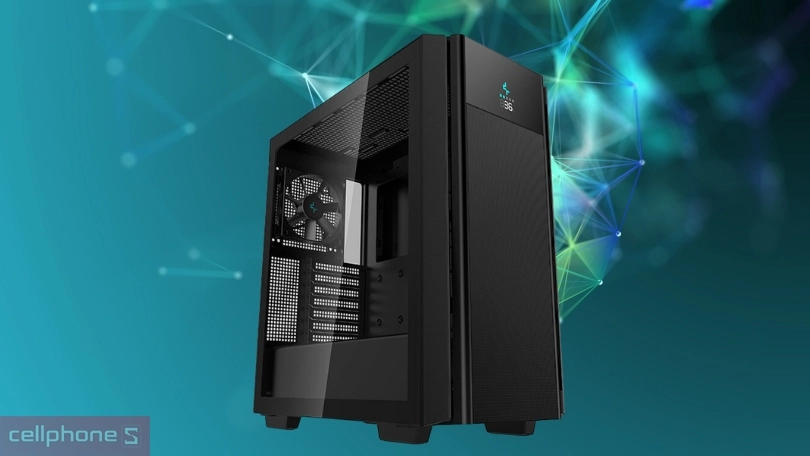Case máy tính Deepcool CH510 Mesh Digital - Không gian chứa rộng rãi