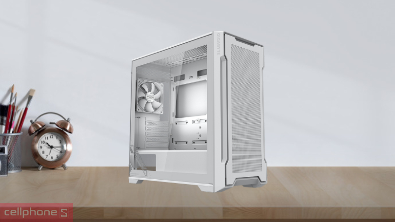 Case máy tính Gigabyte C102 Glass 102GI - Xây dựng dàn PC đẹp mắt, mạnh mẽ