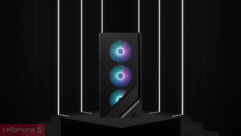 Case máy tính MSI MAG FORGE 320R AIRFLOW - Nâng tầm tản nhiệt, làm mát tối đa