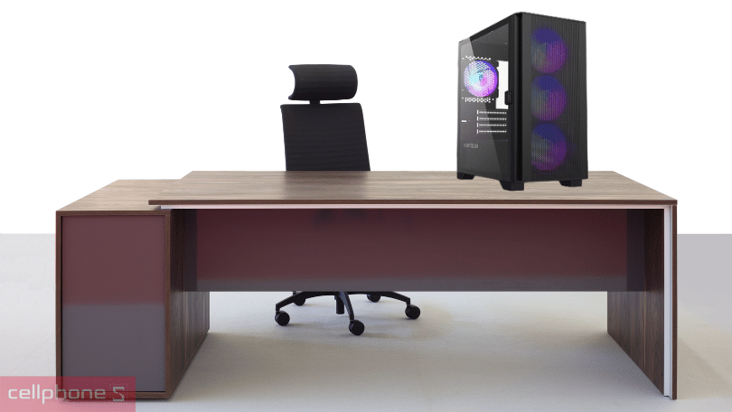 Thiết kế case máy tính Montech Air 100 A-RGB (M-ATX)
