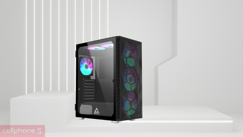 Đánh giá case máy tính Montech X3 Mesh (M-ATX)
