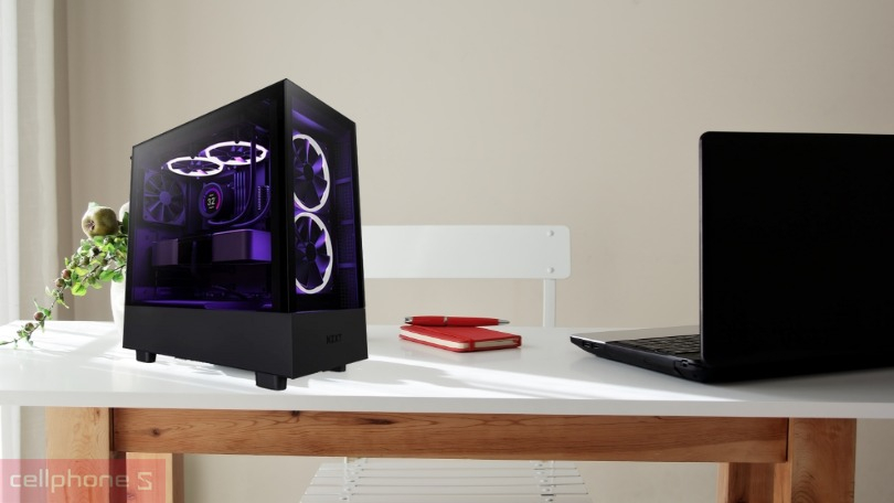 Thiết kế case máy tính NZXT H5 Elite (ATX)