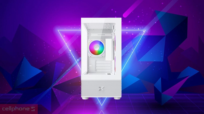 Case máy tính Xigmatek Alphard M Arctic 3GF (3 Fan) M-ATX