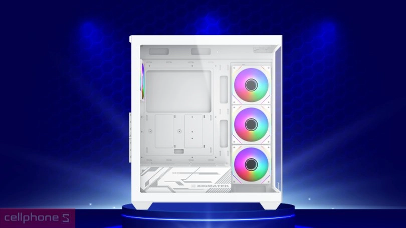Case máy tính Blast Arctic 4GF E-ATX - Ngoại hình nổi bật, kết nối đa dạng