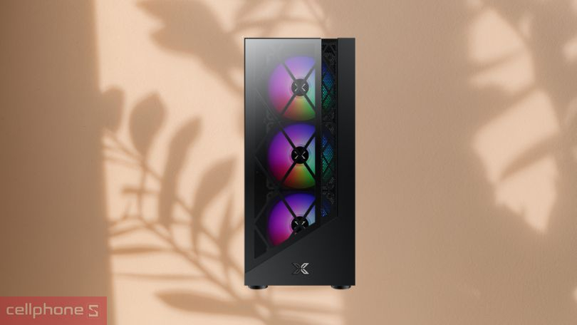 Case máy tính Xigmatek Duke 3F - Tản nhiệt nhanh, siêu bền bỉ 