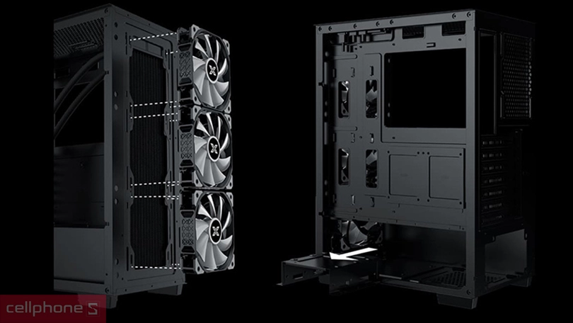 Thiết kế case máy tính Xigmatek Elite 1 3F