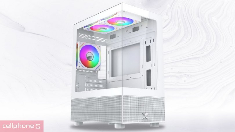 Case máy tính Xigmatek Endorphin M II Artic 3GF (M-ATX) – Thanh lịch, nâng cấp dễ dàng