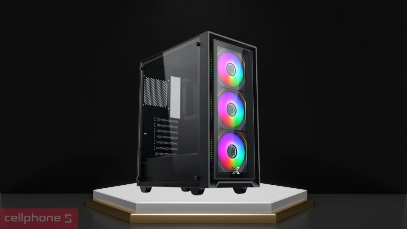 Khả năng lắp đặt của case máy tính Xigmatek Fly II 3GF (3 Fan) ATX