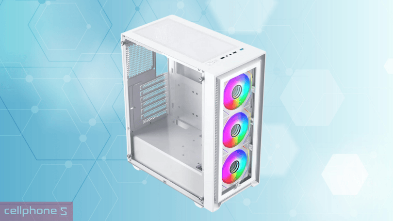 Khả năng lắp đặt của case máy tính Xigmatek Fly II Arctic 3GF (3 Fan) ATX