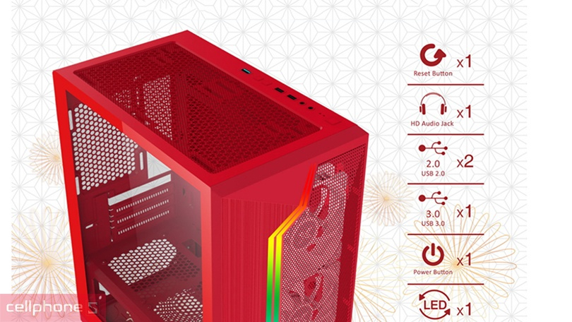 Case máy tính Xigmatek Gemini Tiger 3FB