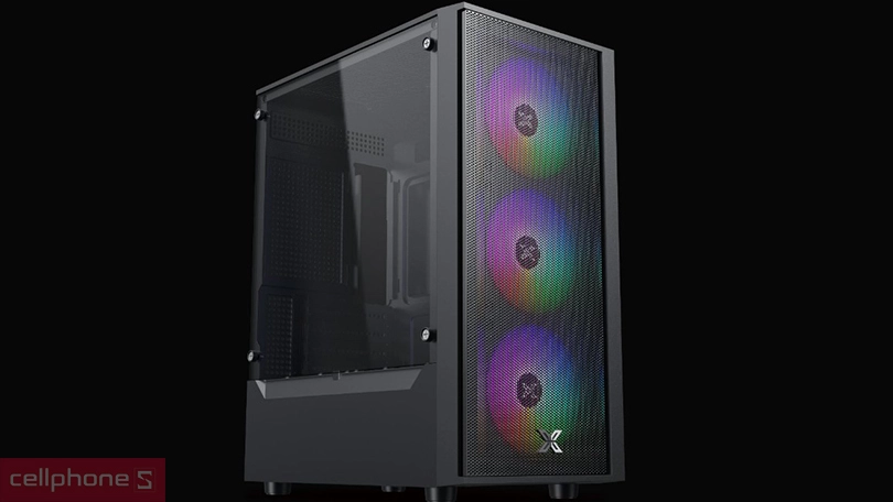 Case máy tính Xigmatek MYX AIR 3F (3 Fan) M-ATX - Hiệu năng làm mát tốt, dễ dàng lắp ráp