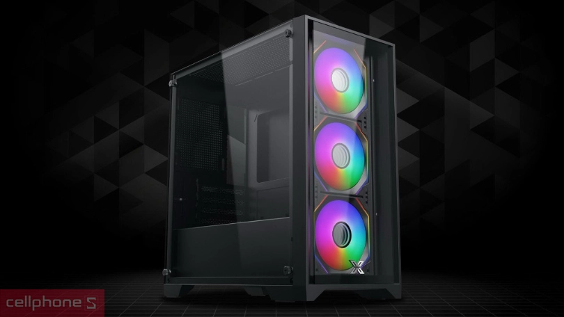 Case máy tính Xigmatek NYX III 3GF-M-ATX - Lắp đặt đa dạng cấu hình
