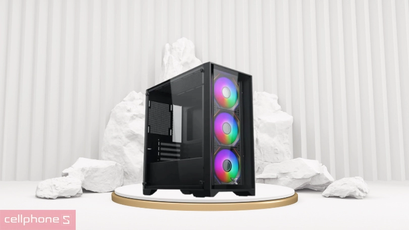 Case máy tính Xigmatek NYX III 3GF-M-ATX - Lắp đặt đa dạng cấu hình