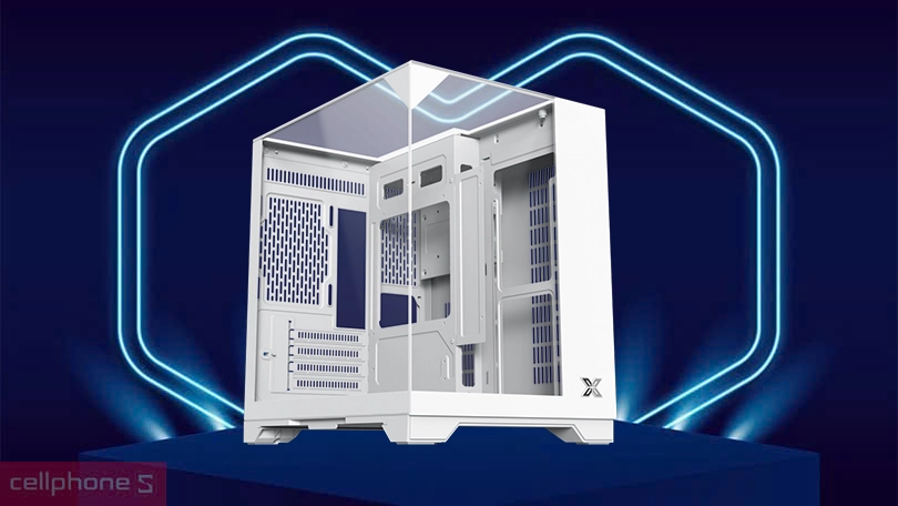 Chất liệu, khả năng tương thích mainboard của case máy tính Xigmatek Ocean M Nano Arctic M-ATX