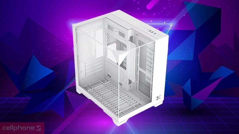 Khả năng tản nhiệt, cổng kết nối của case máy tính Xigmatek Ocean M Nano Arctic M-ATX