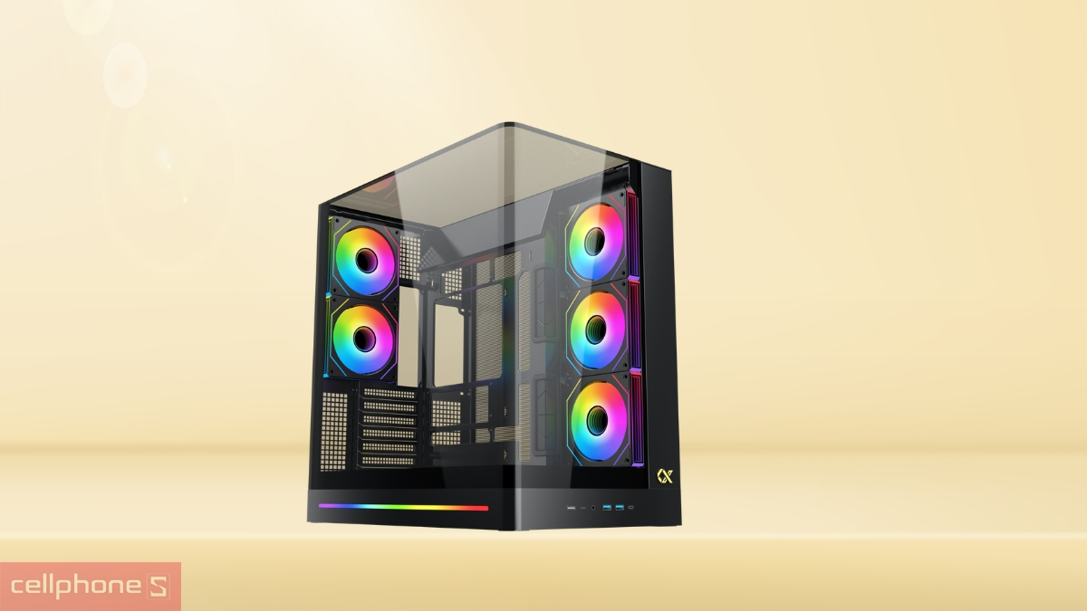 Chất liệu case máy tính Xigmatek Pano II ATX