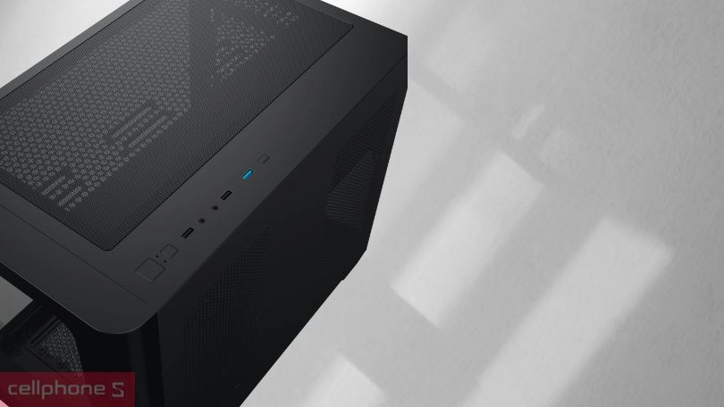 Khả năng hỗ trợ nguồn và cổng kết nối của case máy tính Xigmatek Pano M