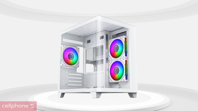 Khả năng tản nhiệt của case máy tính Xigmatek Pano M Nano 3GF Arctic M-ATX
